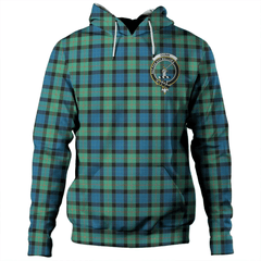 Clan Gunn Ancient Tartan Hoodie Crest Y7OU8X7O-1 Gunn Ancient Tartan Hoodies