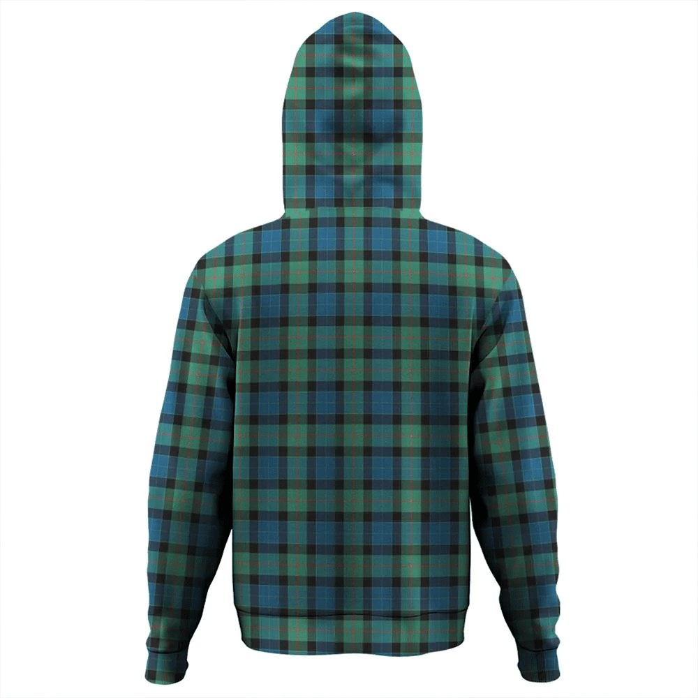 Clan Gunn Ancient Tartan Hoodie Crest Y7OU8X7O-1 Gunn Ancient Tartan Hoodies