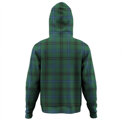 Clan Henderson Ancient Tartan Hoodie Crest UBRL21DP-1 Henderson Ancient Tartan Hoodies