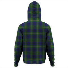 Clan Johnston Modern Tartan Hoodie Crest ZZ8SI4WI-1 Johnston Modern Tartan Hoodies