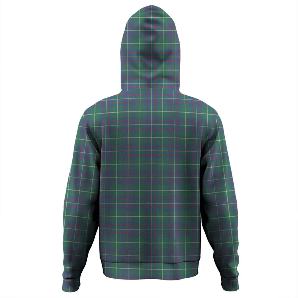 Clan Inglis Ancient Tartan Hoodie Crest OWTXBBJ8-1 Inglis Ancient Tartan Hoodies