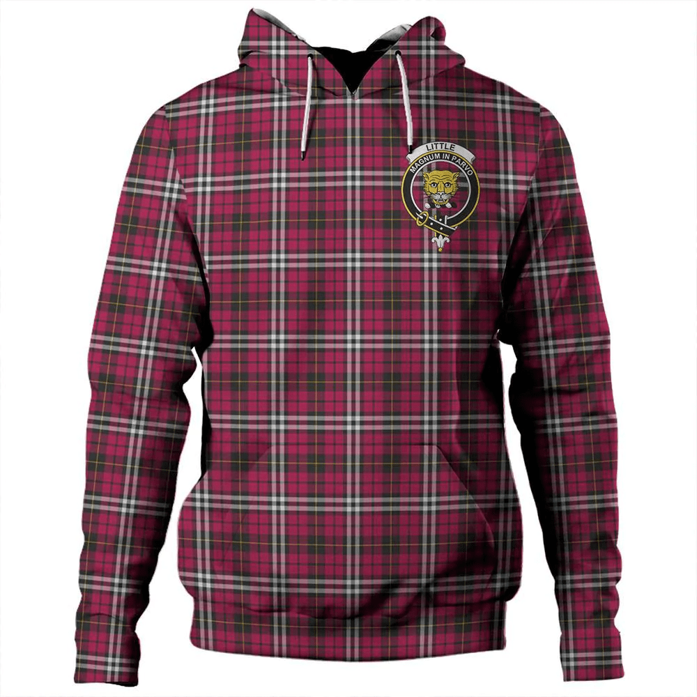 Clan Little Tartan Hoodie Crest OXUL0DLJ-1 Little Tartan Hoodies