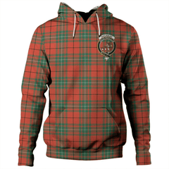 Clan MacAulay Ancient Tartan Hoodie Crest 2WUL9XCX-1 MacAulay Ancient Tartan Hoodies