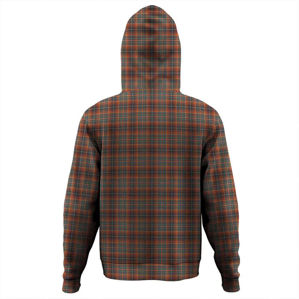 Clan Innes Ancient Tartan Hoodie Crest IVDJGIIF-1 Innes Ancient Tartan Hoodies