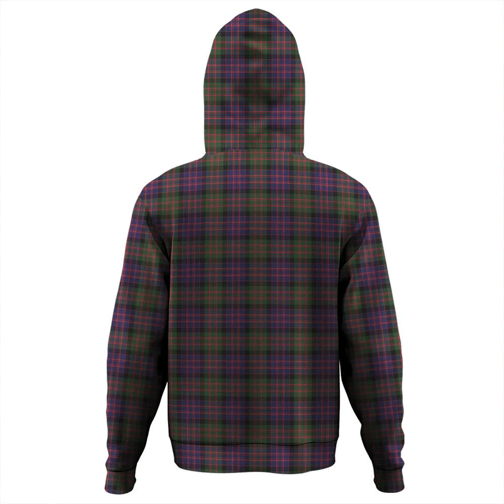 Clan MacDonald Modern Tartan Hoodie Crest FQTEMRPN-1 MacDonald Modern Tartan Hoodies