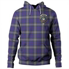 Clan Kinnaird Tartan Hoodie Crest IJ4FD8TB-1 Kinnaird Tartan Hoodies