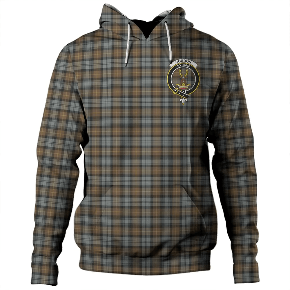 Clan Gordon Weathered Tartan Hoodie Crest EPPXIQQJ-1 Gordon Weathered Tartan Hoodies