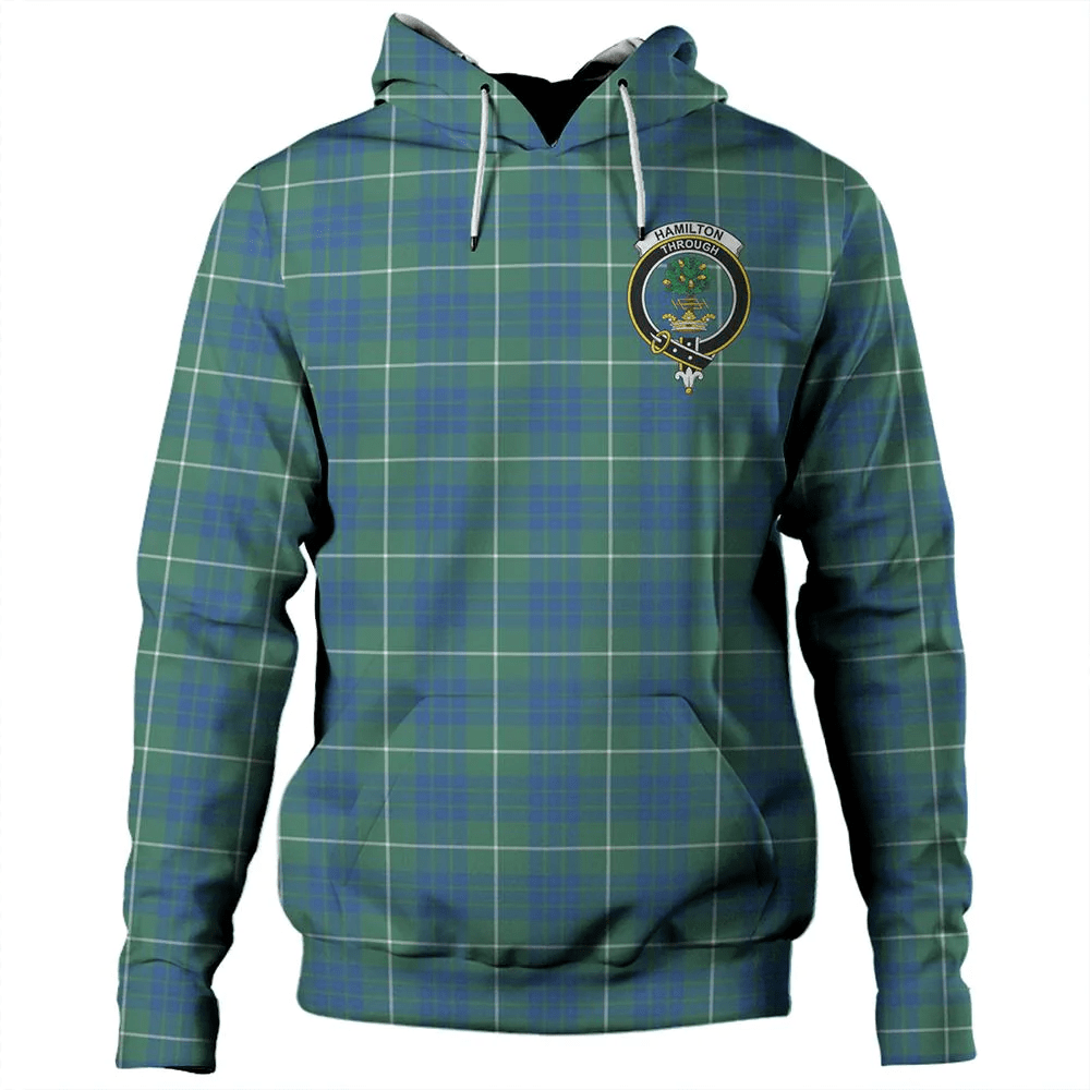 Clan Hamilton Hunting Ancient Tartan Hoodie Crest Y5L8ZIDJ-1 Hamilton Hunting Ancient Tartan Hoodies