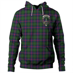 Clan Morrison Modern Tartan Hoodie Crest TQFCZUX9-1 Morrison Modern Tartan Hoodies