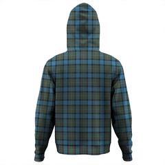 Clan Fergusson Ancient Tartan Hoodie Crest 6Y02ZPXD-1 Fergusson Ancient Tartan Hoodies