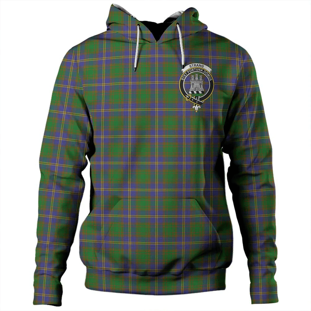 Clan Strange of Balkaskie Tartan Hoodie Crest 5IWQ988K-1 Strange of Balkaskie Tartan Hoodies