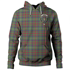 Clan Shaw Green Modern Tartan Hoodie Crest WR0DJXPS-1 Shaw Green Modern Tartan Hoodies
