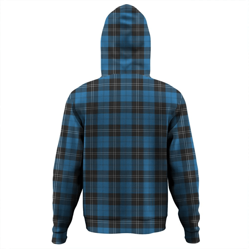 Clan Ramsay Blue Ancient Tartan Hoodie Crest NN2DJEIH-1 Ramsay Blue Ancient Tartan Hoodies
