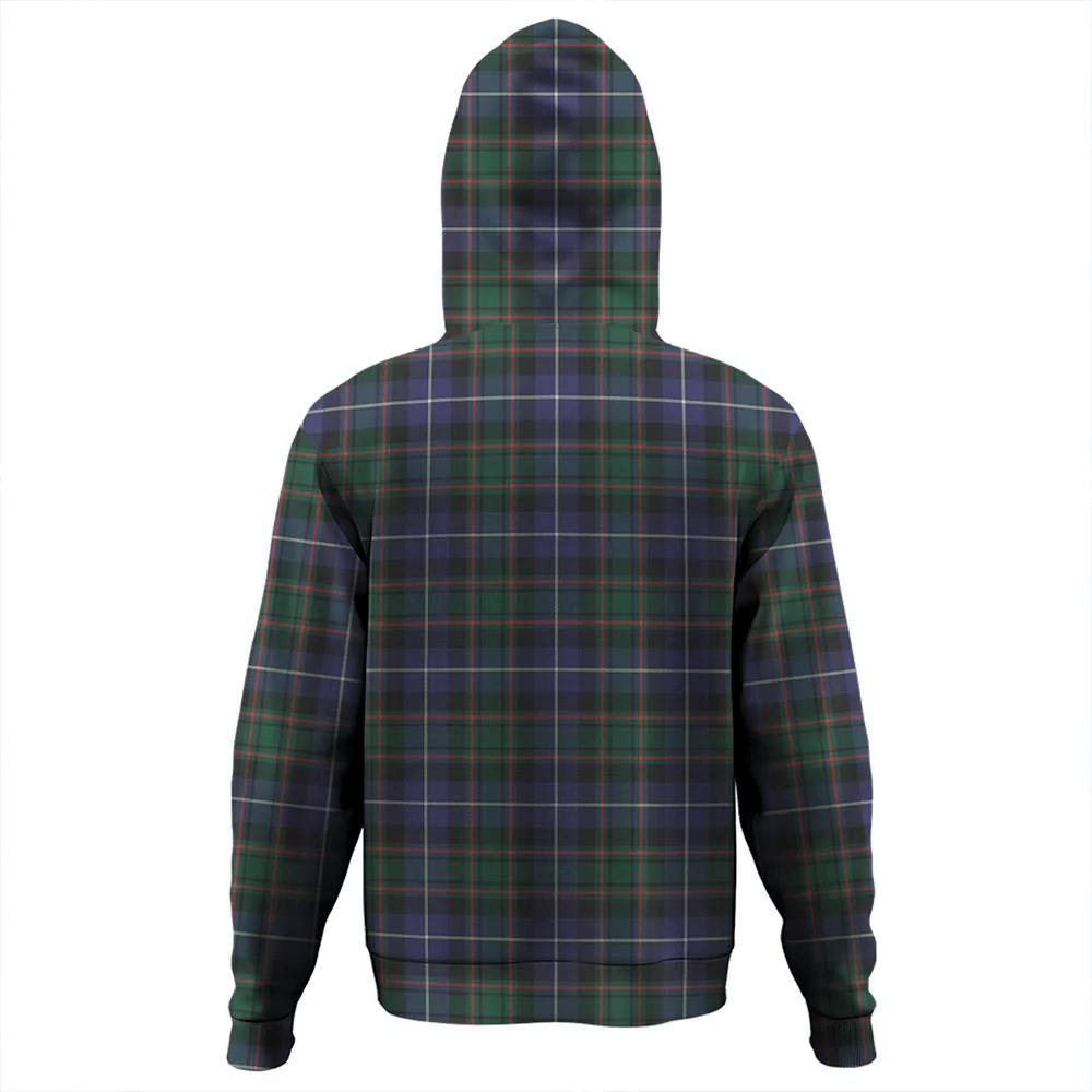 Clan MacRae Hunting Modern Tartan Hoodie Crest YJYRXOCM-1 MacRae Hunting Modern Tartan Hoodies