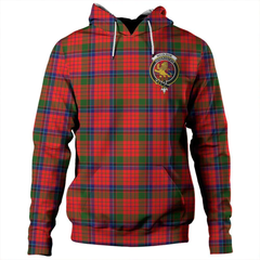 Clan Nicolson Modern Tartan Hoodie Crest YFWTR6QD-1 Nicolson Modern Tartan Hoodies