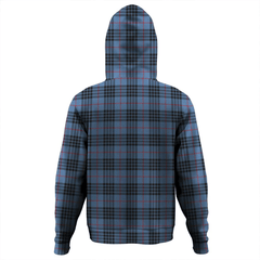 Clan MacKay Blue Tartan Hoodie Crest 4NVRMKGL-1 MacKay Blue Tartan Hoodies