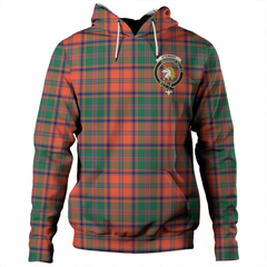 Clan Stewart of Appin Ancient Tartan Hoodie Crest L0I0MATY-1 Stewart of Appin Ancient Tartan Hoodies