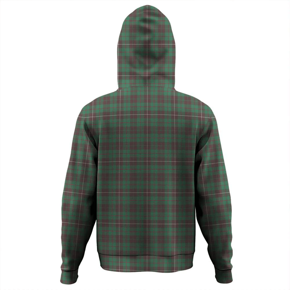 Clan MacKinnon Hunting Ancient Tartan Hoodie Crest VTRMUHLS-1 MacKinnon Hunting Ancient Tartan Hoodies