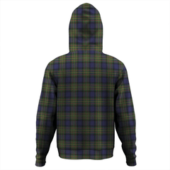 Clan MacLaren Modern Tartan Hoodie Crest RDOLQMSZ-1 MacLaren Modern Tartan Hoodies