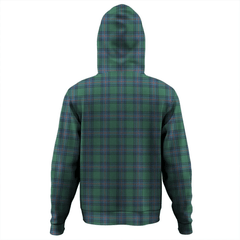 Clan Shaw Ancient Tartan Hoodie Crest QKVXVXUQ-1 Shaw Ancient Tartan Hoodies