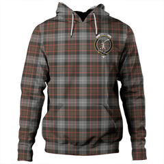 Clan MacRae Hunting Weathered Tartan Hoodie Crest WRIH97DY-1 MacRae Hunting Weathered Tartan Hoodies