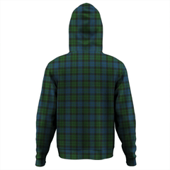 Clan MacKay Modern Tartan Hoodie Crest 7SB0UB1D-1 MacKay Modern Tartan Hoodies