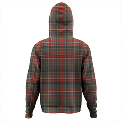 Clan MacPherson Weathered Tartan Hoodie Crest 32ZVX8PE-1 MacPherson Weathered Tartan Hoodies