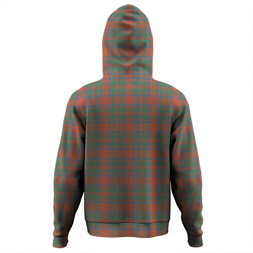 Clan MacKintosh Ancient Tartan Hoodie Crest BW4PXVDF-1 MacKintosh Ancient Tartan Hoodies