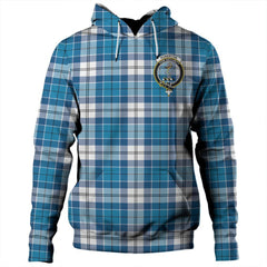 Clan Roberton Tartan Hoodie Crest HSIDRJMR-1 Roberton Tartan Hoodies
