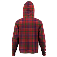Clan MacRae Modern Tartan Hoodie Crest TUJRLTTZ-1 MacRae Modern Tartan Hoodies