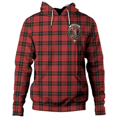 Clan MacQueen Modern Tartan Hoodie Crest 69ISBRHM-1 MacQueen Modern Tartan Hoodies