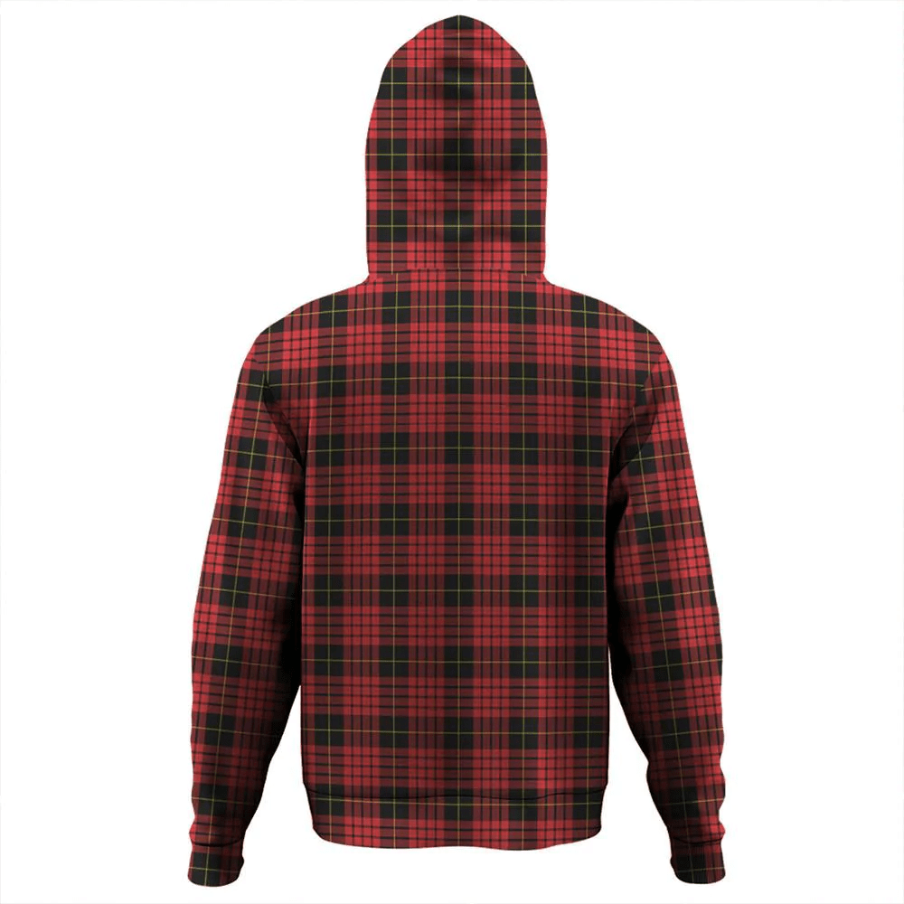 Clan MacQueen Modern Tartan Hoodie Crest 69ISBRHM-1 MacQueen Modern Tartan Hoodies