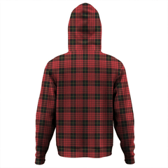 Clan MacQueen Modern Tartan Hoodie Crest 69ISBRHM-1 MacQueen Modern Tartan Hoodies