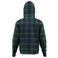 Clan MacDonald of the Isles Hunting Modern Tartan Hoodie Crest Y9IWIYJZ-1 MacDonald of the Isles Hunting Modern Tartan Hoodies