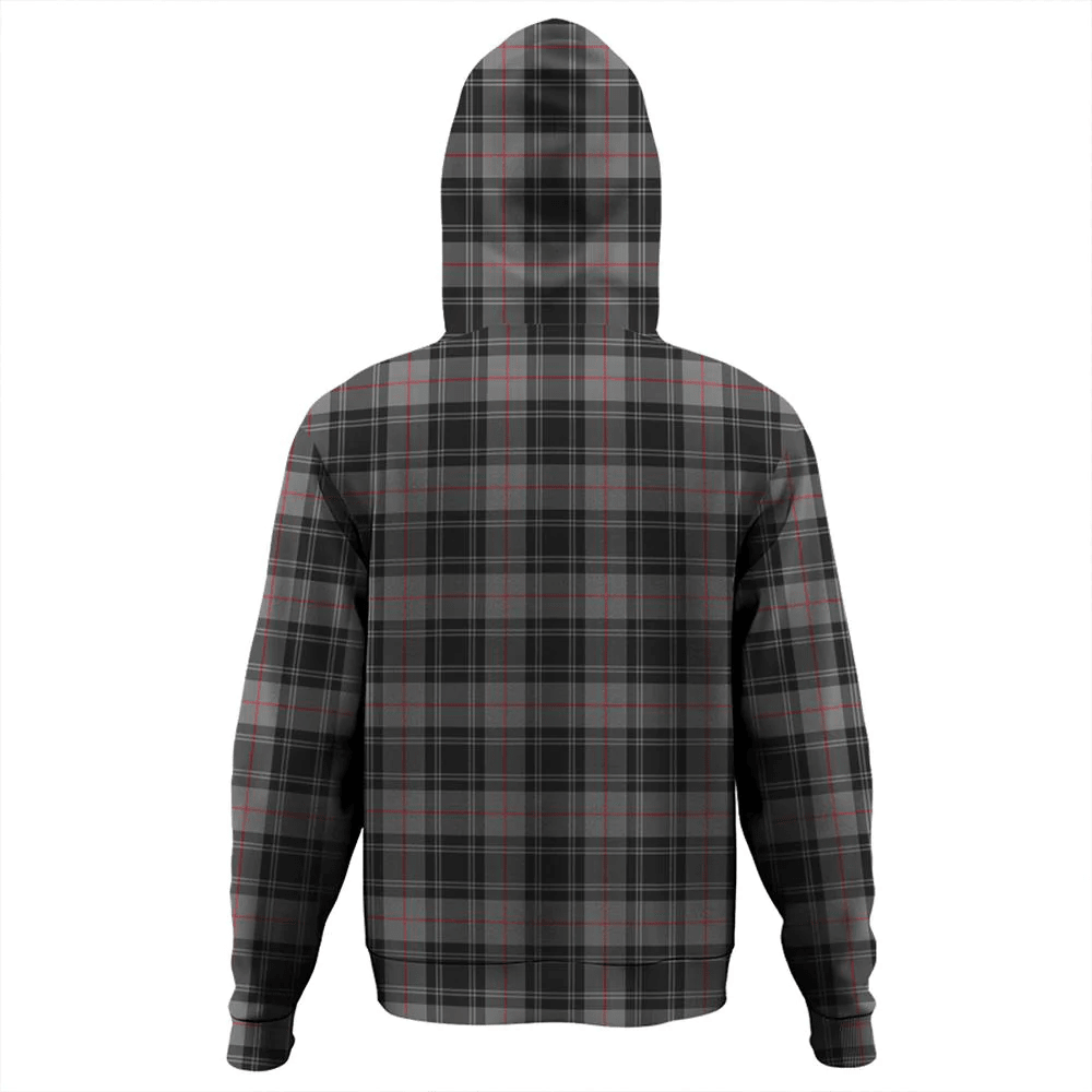 Clan Moffat Modern Tartan Hoodie Crest NRU0FBX3-1 Moffat Modern Tartan Hoodies