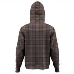 Clan Nicolson Hunting Weathered Tartan Hoodie Crest FBEXRK1J-1 Nicolson Hunting Weathered Tartan Hoodies