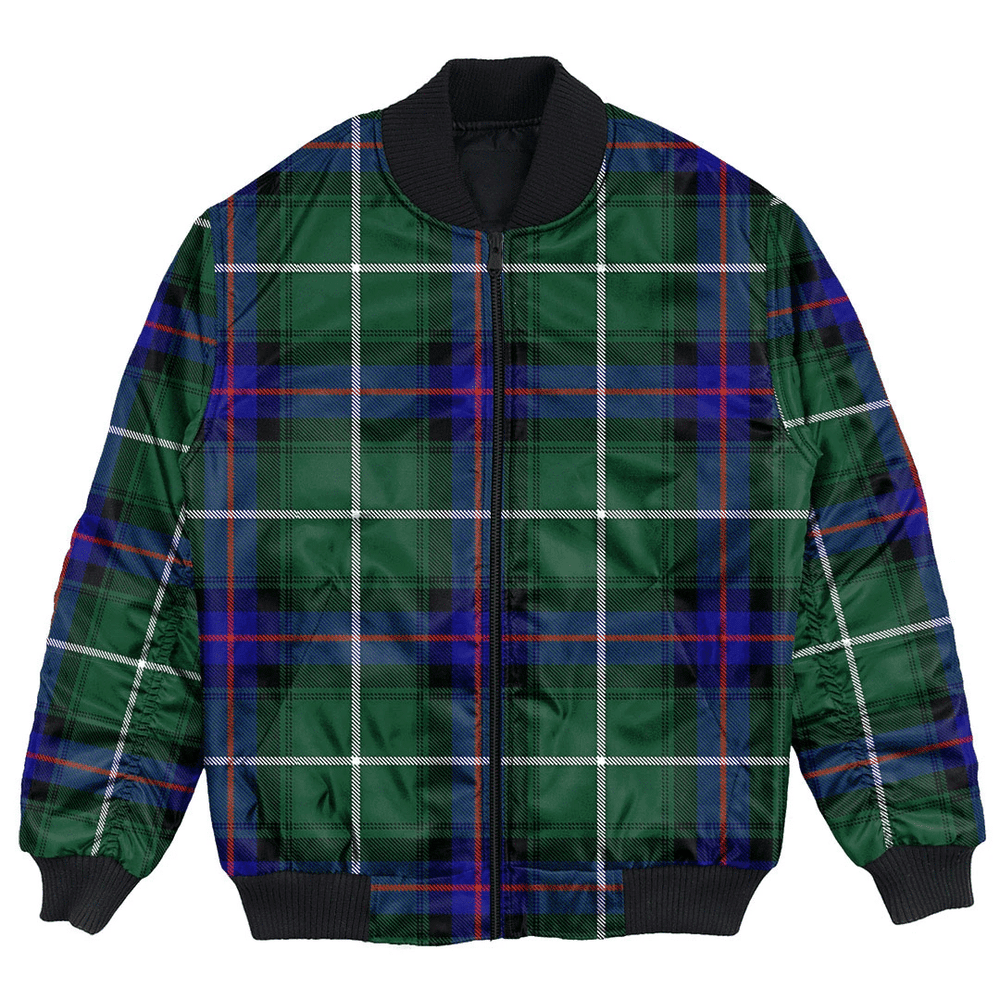 Clan MacDonald of the Isles Hunting Modern Tartan Clan Bomber Jacket MJ72 MacDonald of the Isles Hunting Modern Tartan Tartan Bomber Jacket