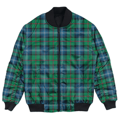 Clan Urquhart Ancient Tartan Clan Bomber Jacket CT79 Urquhart Ancient Tartan Tartan Bomber Jacket