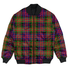 Clan Carnegie Modern Tartan Bomber Jacket YZ66 Carnegie Modern Tartan Tartan Bomber Jacket