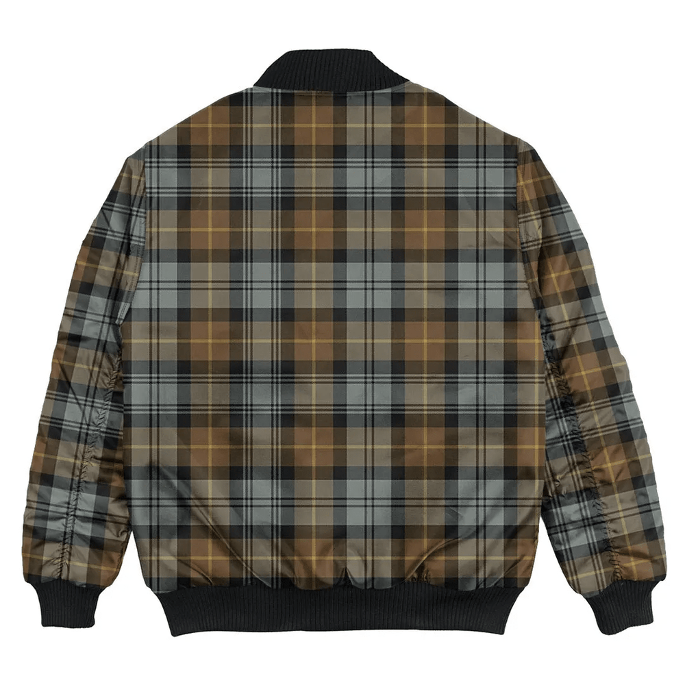 Clan Gordon Weathered Tartan Bomber Jacket CU52 Gordon Weathered Tartan Tartan Bomber Jacket