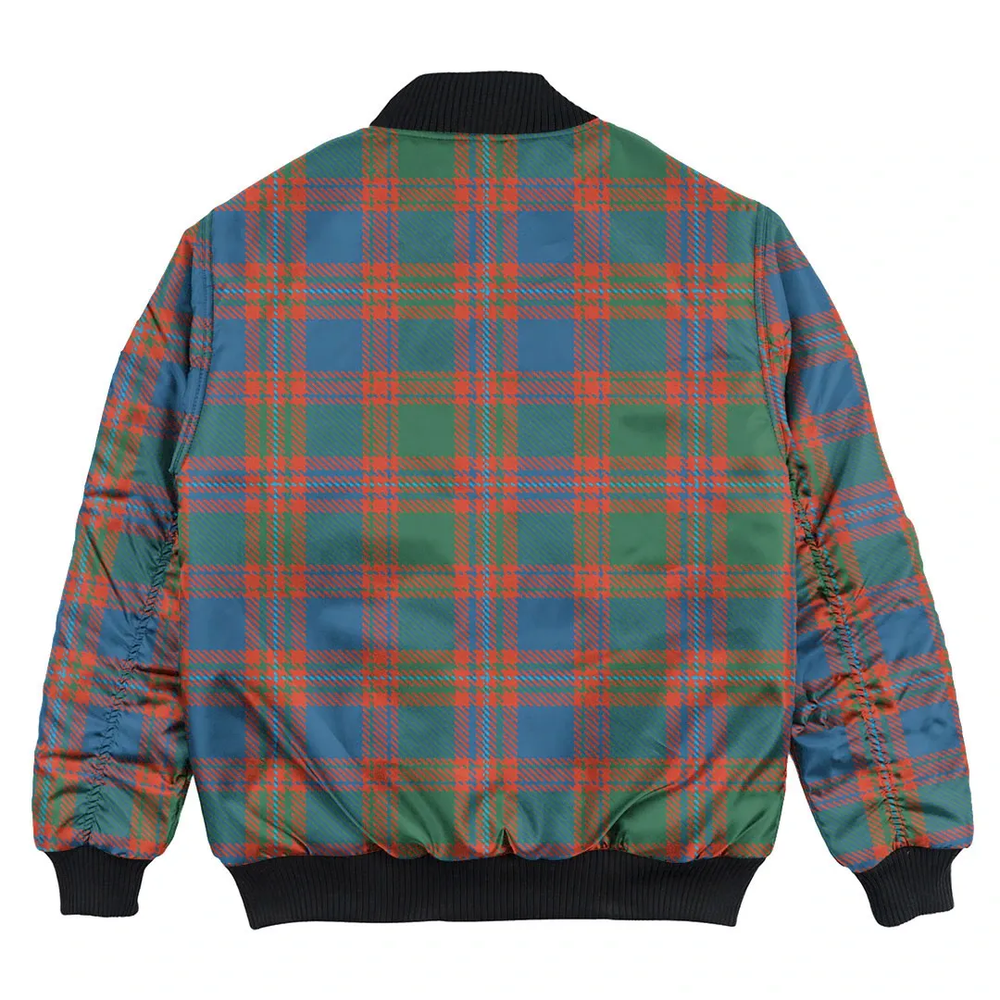 Clan MacIntyre Ancient Tartan Bomber Jacket KR28 MacIntyre Ancient Tartan Tartan Bomber Jacket