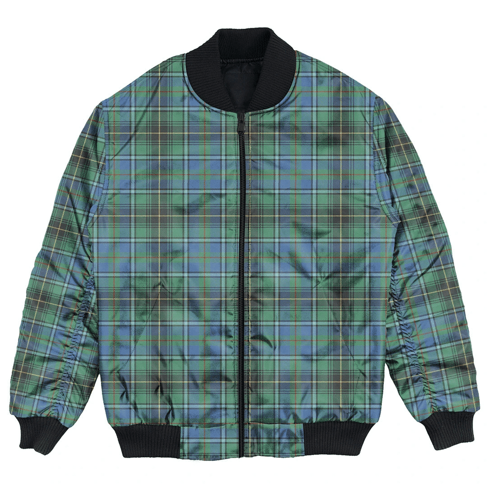 Clan MacInnes Ancient Tartan Bomber Jacket HC24 MacInnes Ancient Tartan Tartan Bomber Jacket