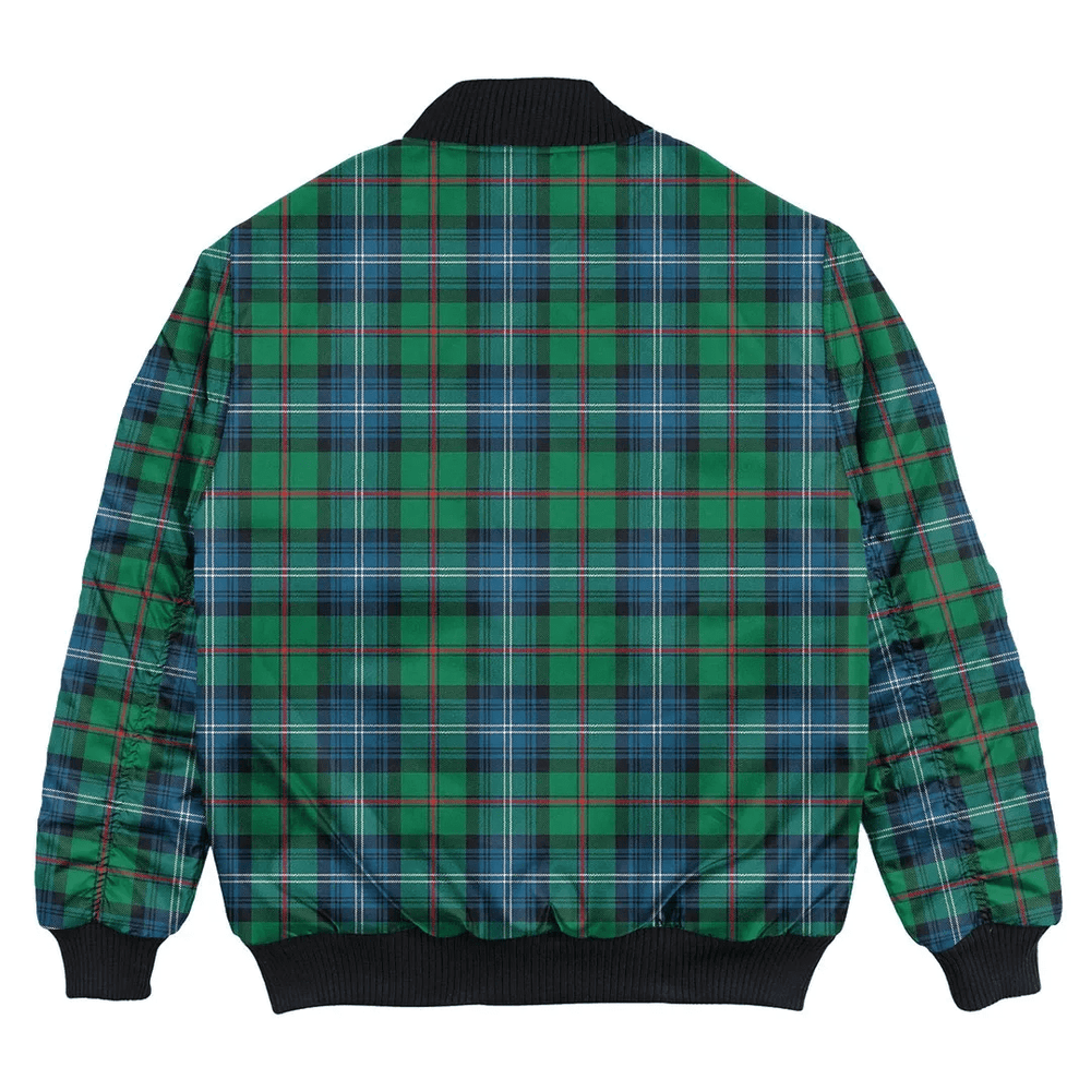 Clan Urquhart Ancient Tartan Clan Bomber Jacket CT79 Urquhart Ancient Tartan Tartan Bomber Jacket