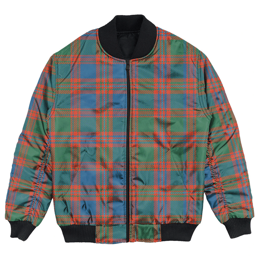 Clan MacIntyre Ancient Tartan Bomber Jacket KR28 MacIntyre Ancient Tartan Tartan Bomber Jacket