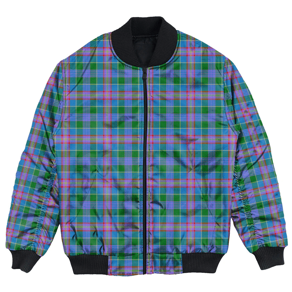 Clan Ralston Tartan Clan Bomber Jacket VX25 Ralston Tartan Tartan Bomber Jacket