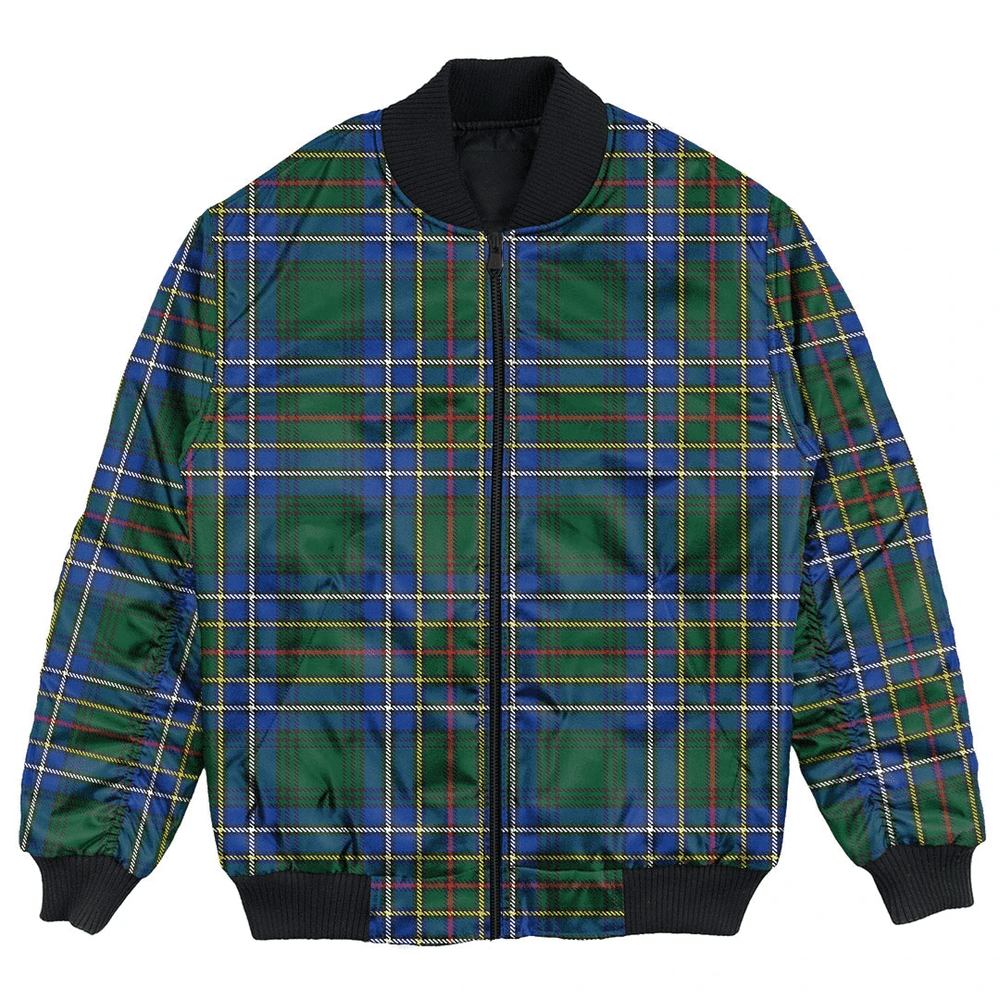 Clan Cockburn Ancient Tartan Bomber Jacket PX96 Cockburn Ancient Tartan Tartan Bomber Jacket