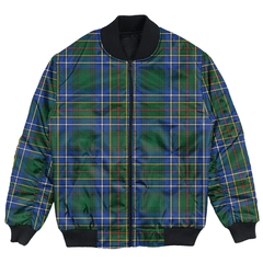 Clan Cockburn Ancient Tartan Bomber Jacket PX96 Cockburn Ancient Tartan Tartan Bomber Jacket