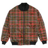 Clan MacKintosh Hunting Weathered Tartan Bomber Jacket GC26 MacKintosh Hunting Weathered Tartan Tartan Bomber Jacket