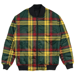 Clan MacMillan Old Modern Tartan Bomber Jacket VS71 MacMillan Old Modern Tartan Tartan Bomber Jacket