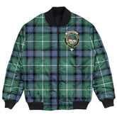 Clan MacDonald of the Isles Hunting Ancient Tartan Crest Bomber Jacket CH42 MacDonald of the Isles Hunting Ancient Tartan Tartan Bomber Jacket